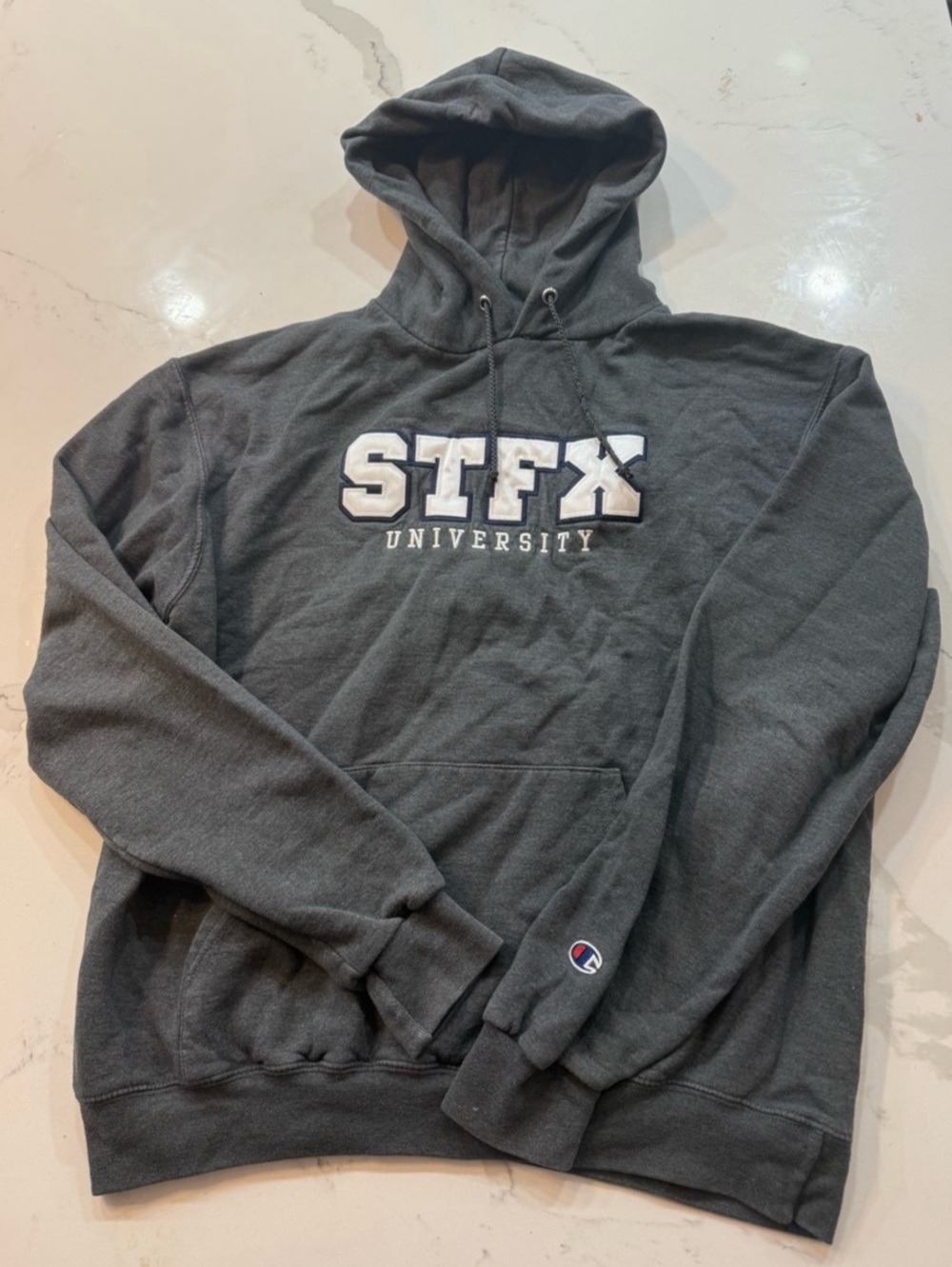 Champion STFX University Hoodie Gray
